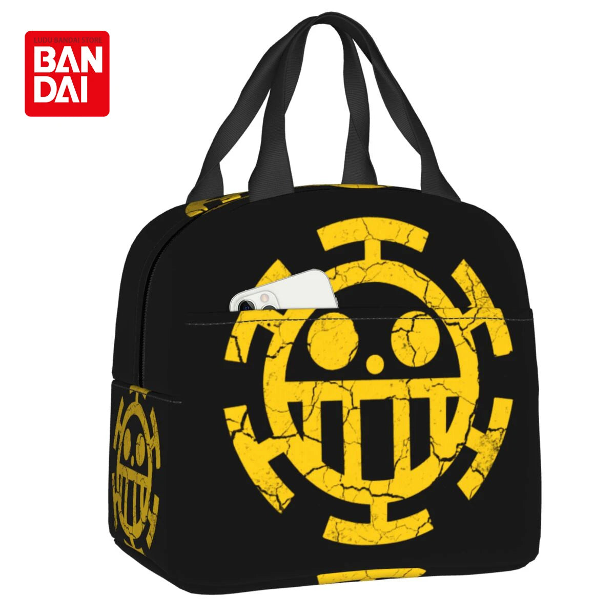 Custom One Piece Skull Logo Lunch Bag - Image 7