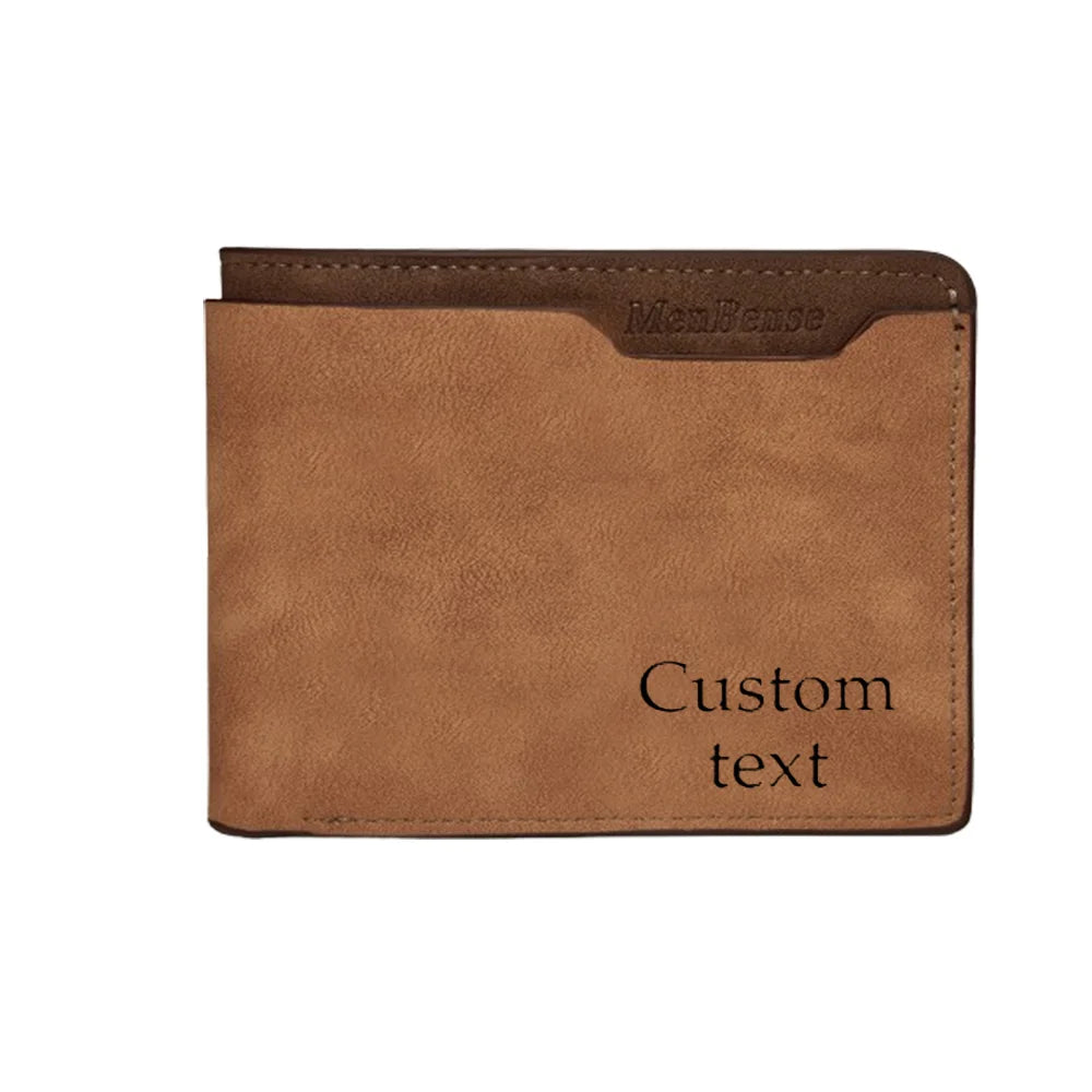 Customized Name Engraving Men’s Wallet - Image 8