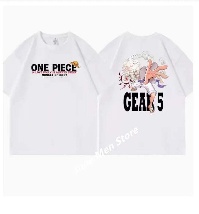 Japanese One Piece Luffy T - Image 5