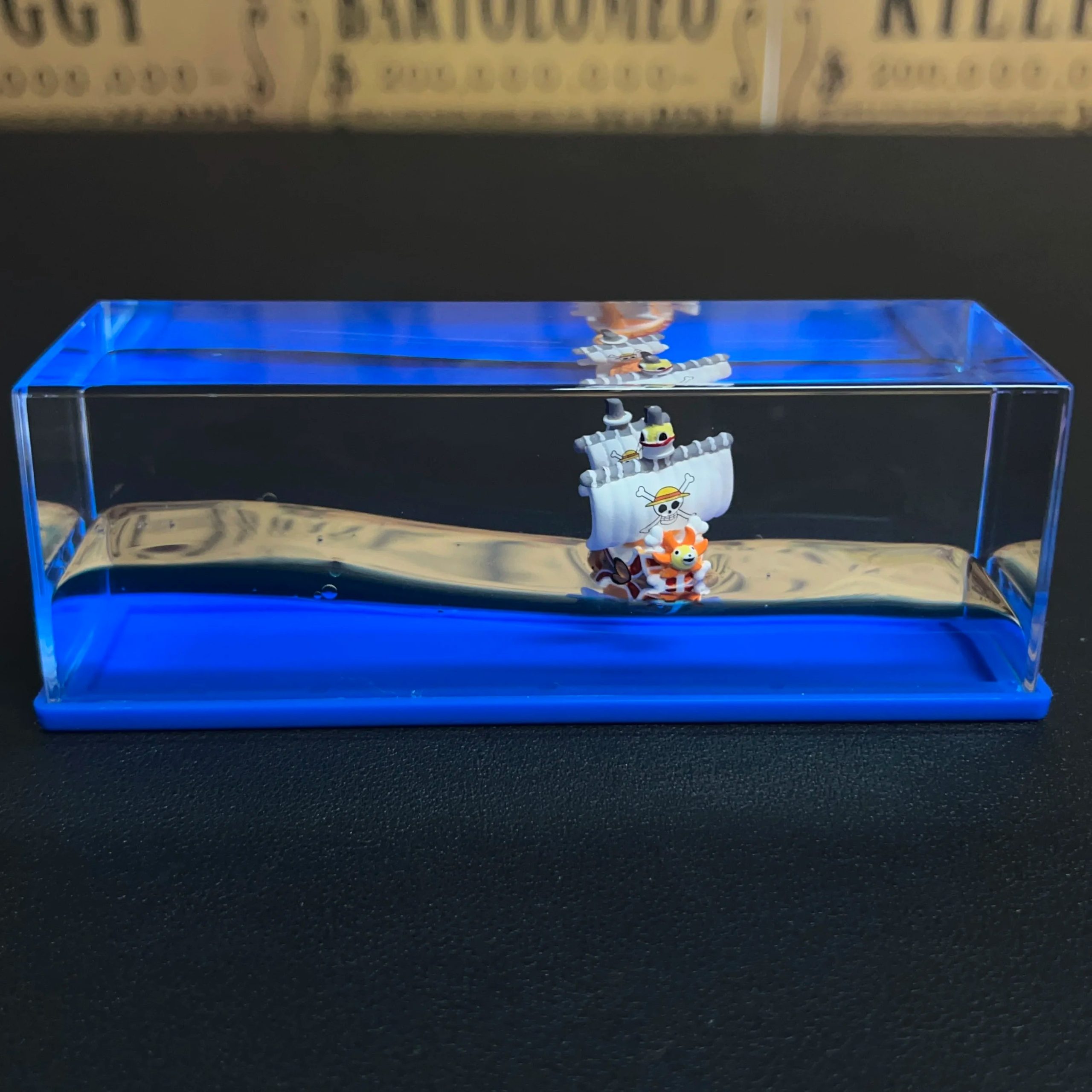 Floating Merry & Thousand Sunny 3D Ship-in-a-Bottle - Image 8