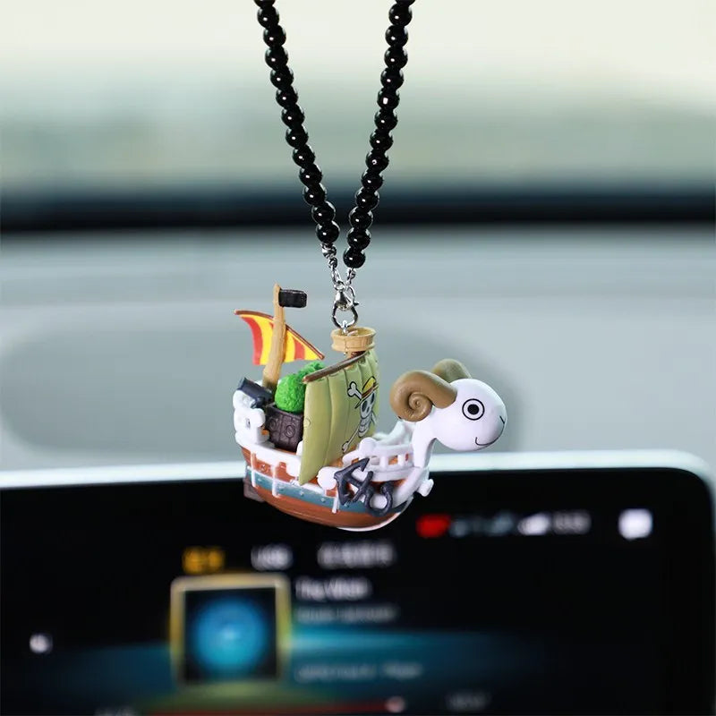 Going Merry & Thousand Sunny Grand Pirate Ship Car Pendant - Image 3