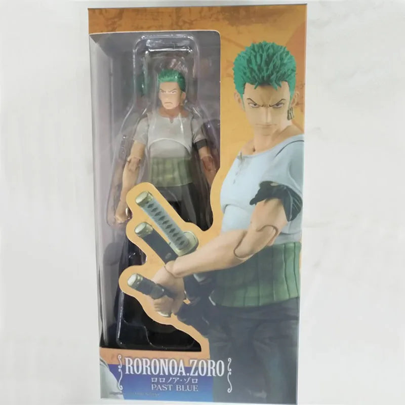 Anime One Piece Roronoa Zoro Past Blue Variable Boxed 18cm PVC Action Figure - Image 6