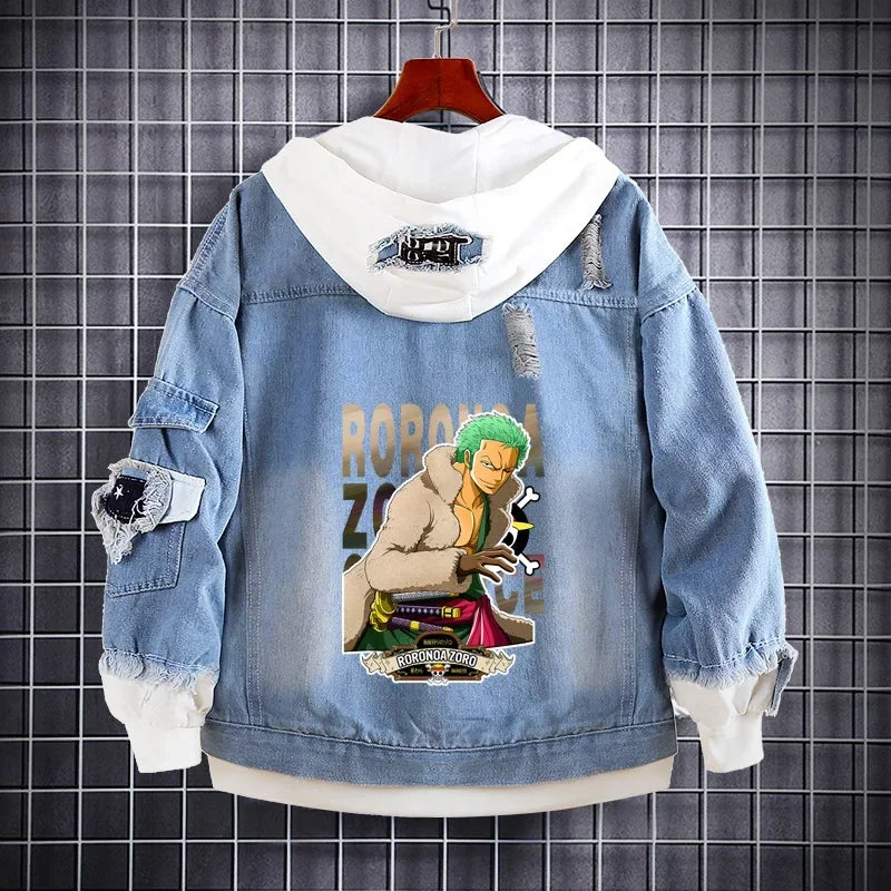 One Piece Anime Hooded Jacket - Image 8