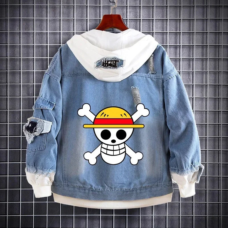 One Piece Anime Hooded Jacket - Image 3