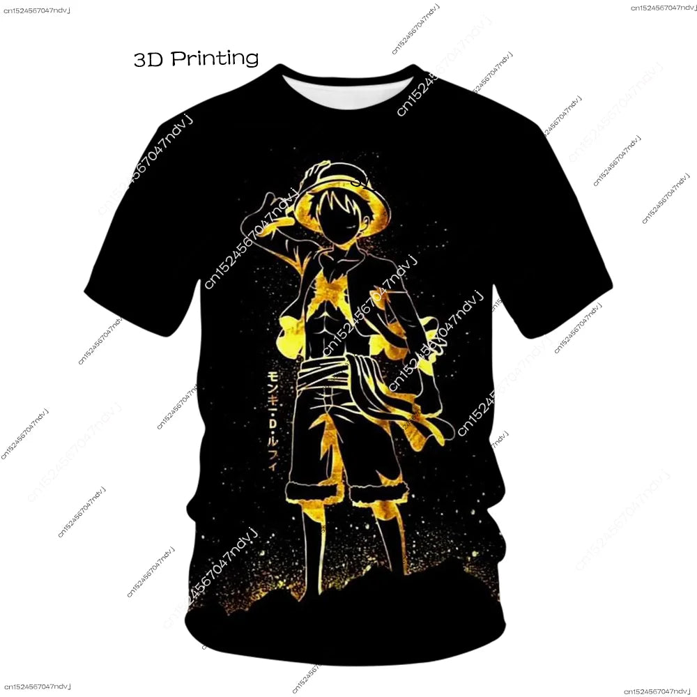 2025 One Piece Luffy Quick-Dry T-Shirt - Image 5