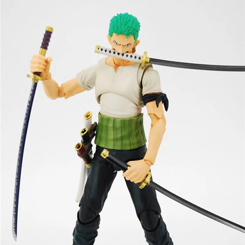 Anime One Piece Roronoa Zoro Past Blue Variable Boxed 18cm PVC Action Figure - Image 3