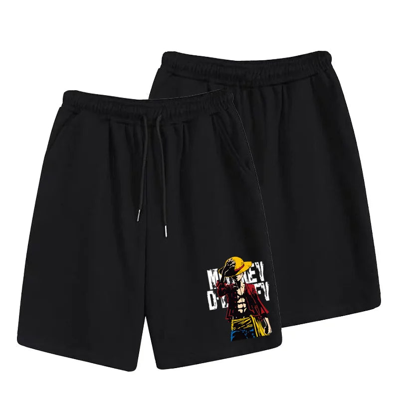 One Piece Anime Cotton Shorts - Image 11