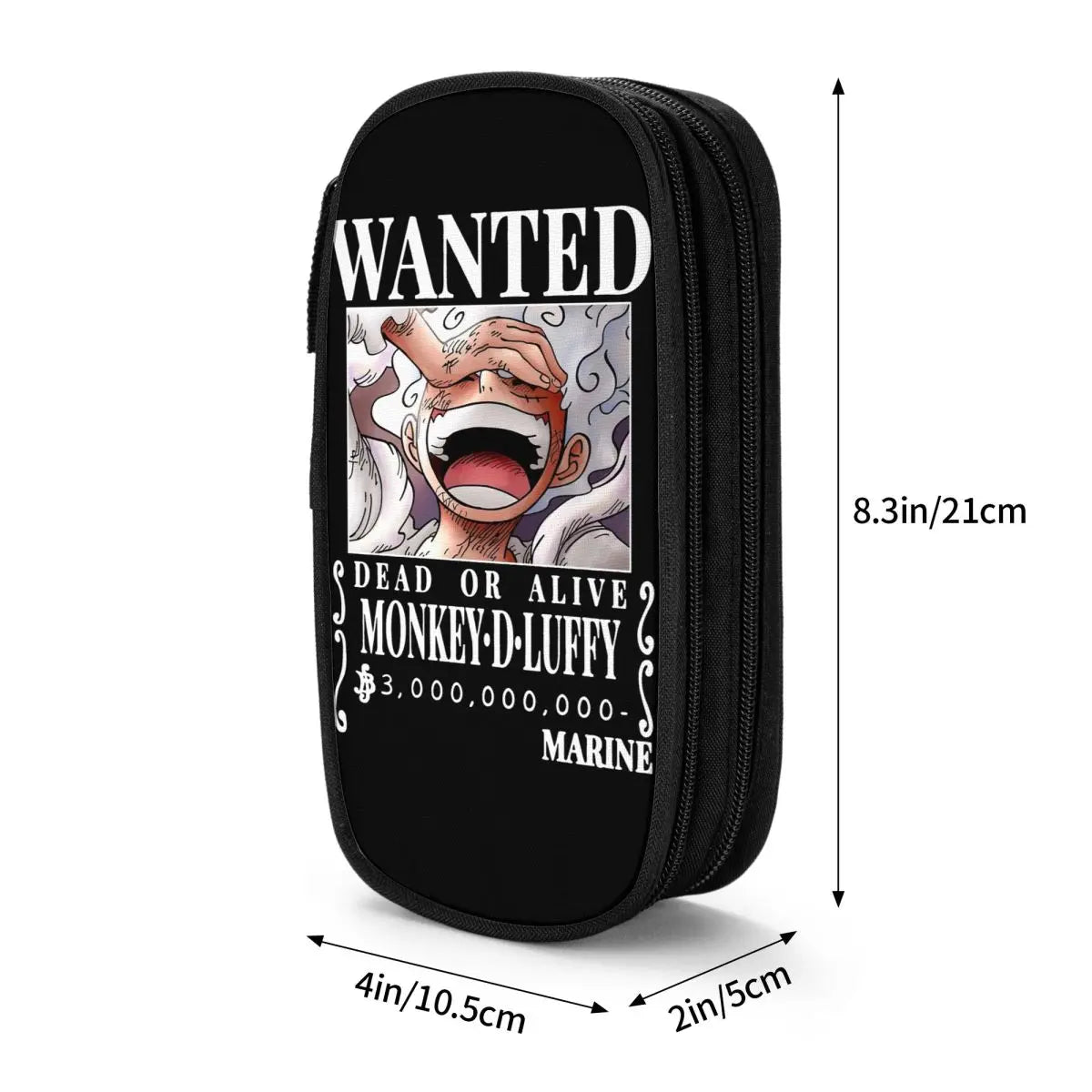 Luffy Wanted Bounty Gear 5 Yonko Pencil Case - Image 6