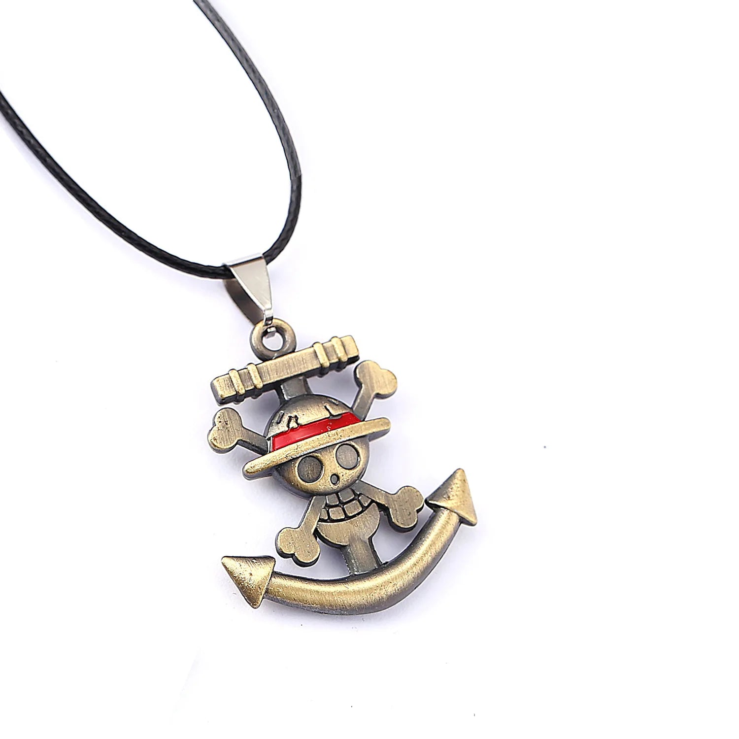 Anime One Piece Skull Logo Necklace - Image 12
