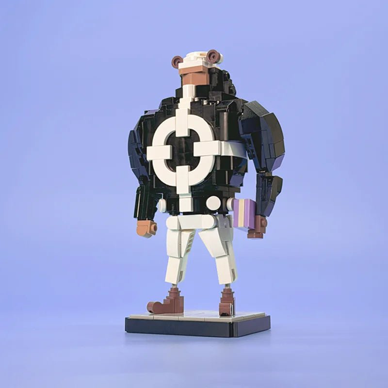 373-Piece MOC Bartholomew Kuma Pirate Adventure Modular Building Blocks - Image 2