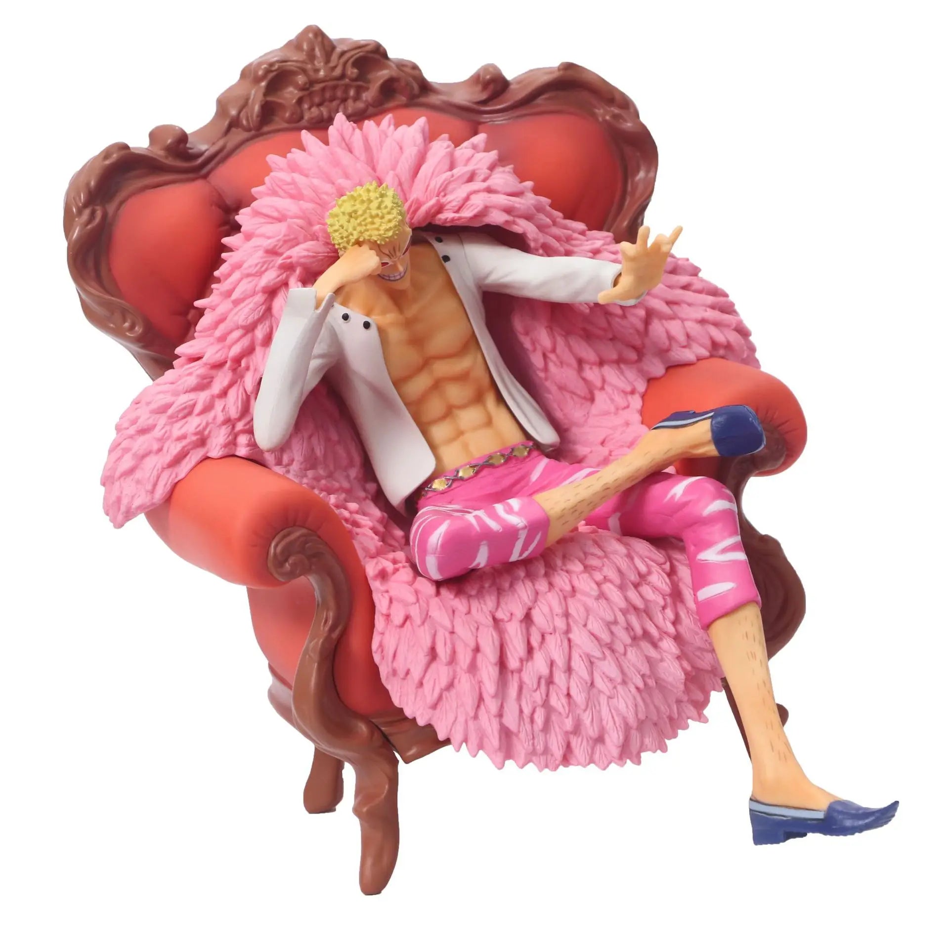 Anime One Piece Donquixote Doflamingo Sitting Sofa DX Ver - Image 2