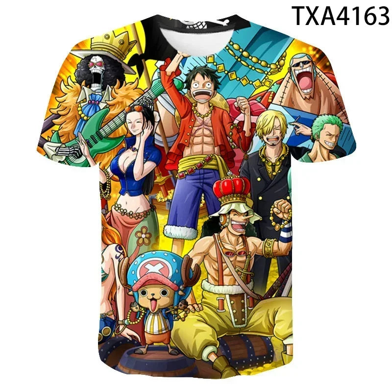 One Piece 3D Printed T-Shirt - Image 4