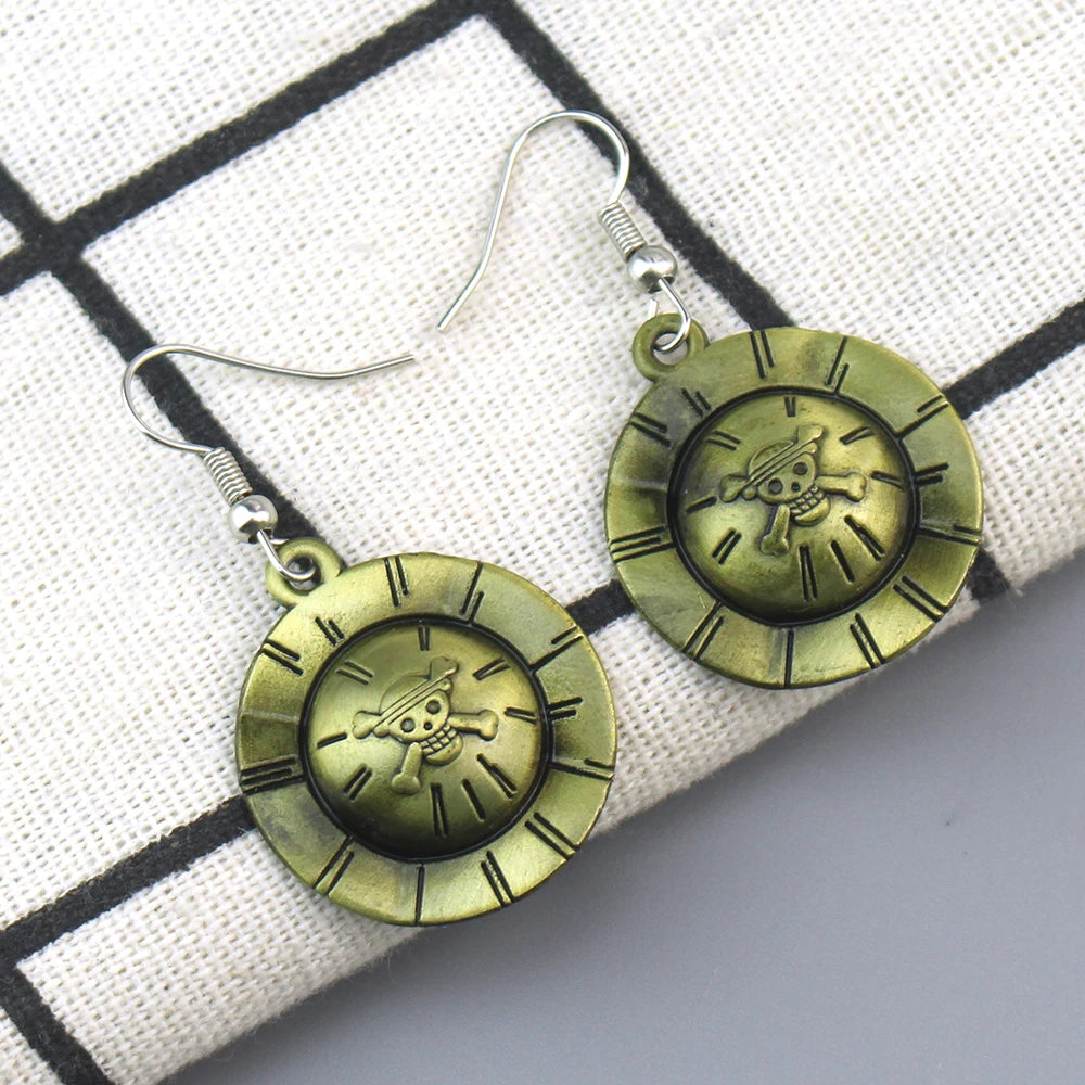 Anime Luffy Robin Chopper Drop Earrings - Image 4