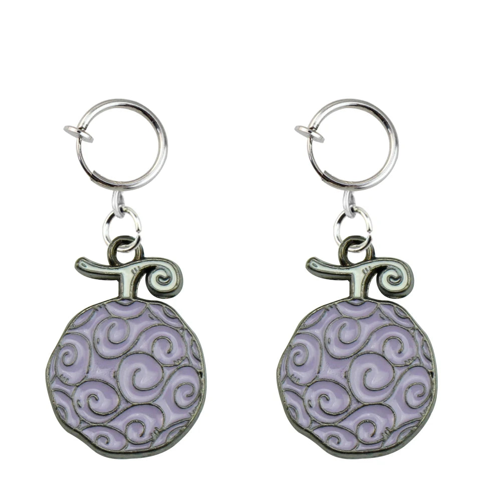 Anime Luffy Robin Chopper Drop Earrings - Image 7