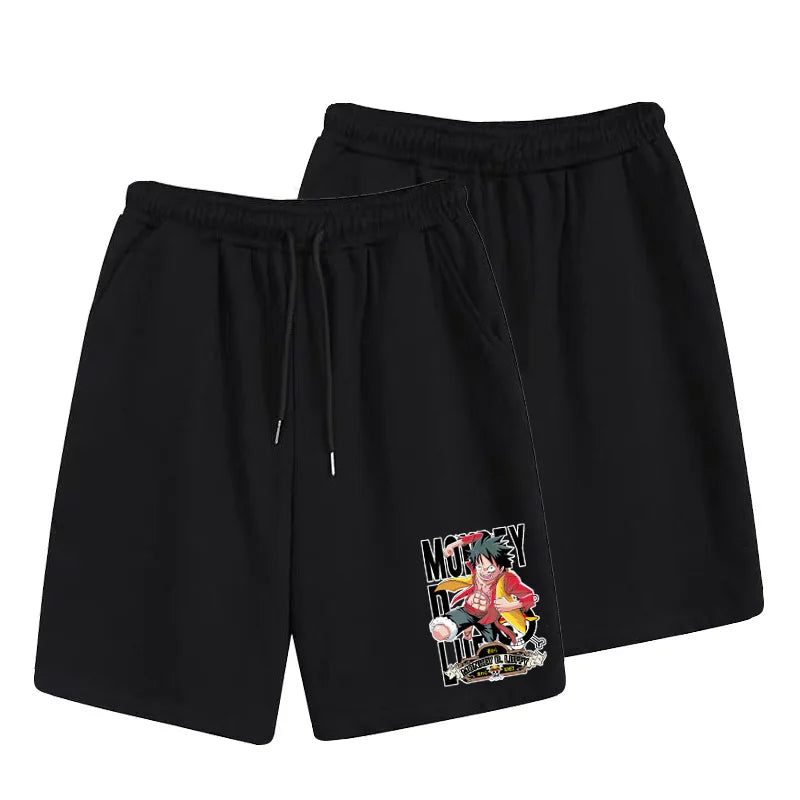 One Piece Anime Cotton Shorts - Image 8