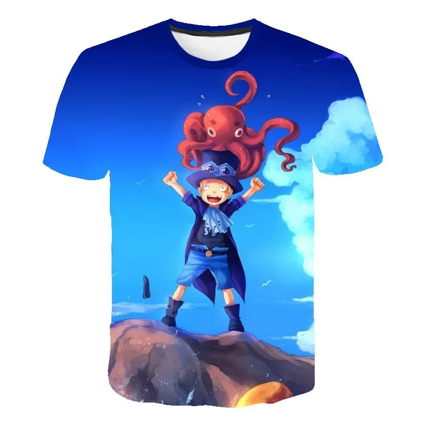 One Piece 3D Printed T-Shirt - Image 13