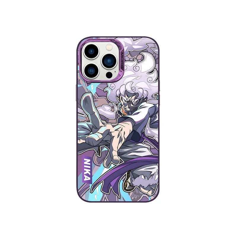 Luffy Hat & Roronoa Zoro Plating Anime Phone Case - Image 12