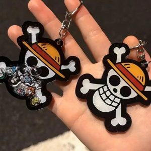 Luffy Shaking Keychain