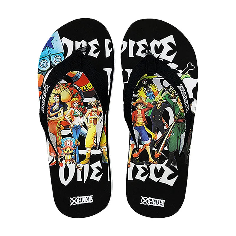 New One Piece Anime Peripherals Luffy Chopper Zoro Slippers - Image 8