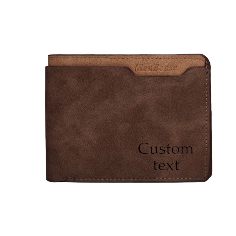 Customized Name Engraving Men’s Wallet - Image 9