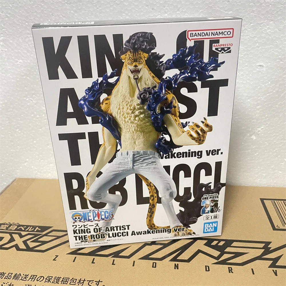 Bandai Original One Piece KOA Lucci & Luffy King of Artist Action Figurine - Image 6