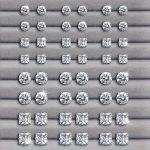 48-Piece Zircon Earring Set