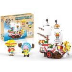 2247pcs+ Anime One Piece Building Blocks – Thousand Sunny Pirate Ship with Luffy & Tony Chopper Micro Figures