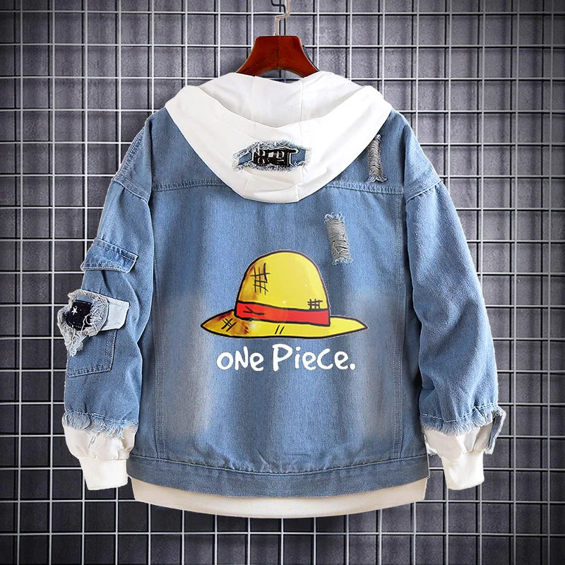 One Piece Anime Hooded Jacket - Image 2
