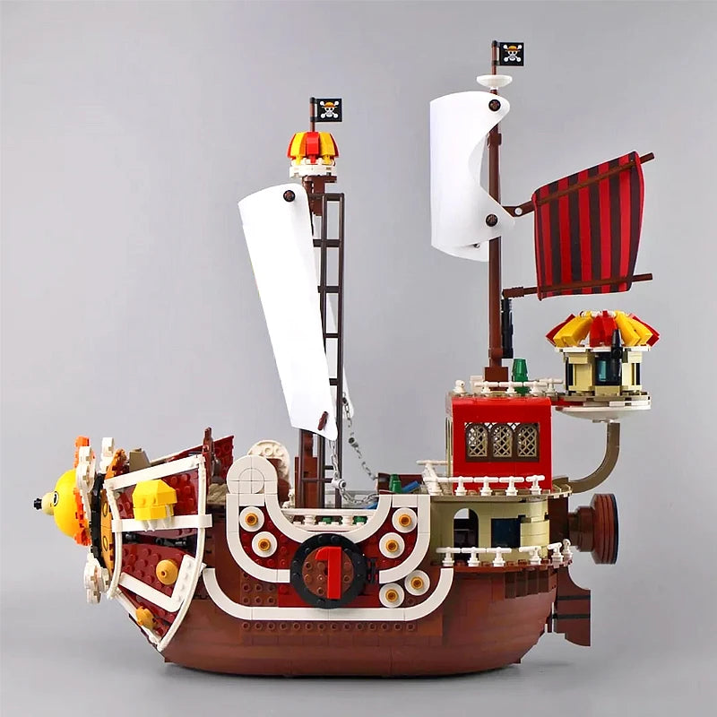 2000PCS Creative Thousand Sunny Ship Model Building Block - Image 3