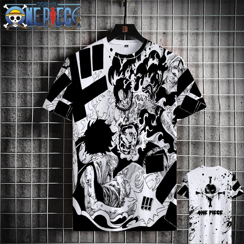 2025 One Piece Luffy Printed T-Shirt - Image 5