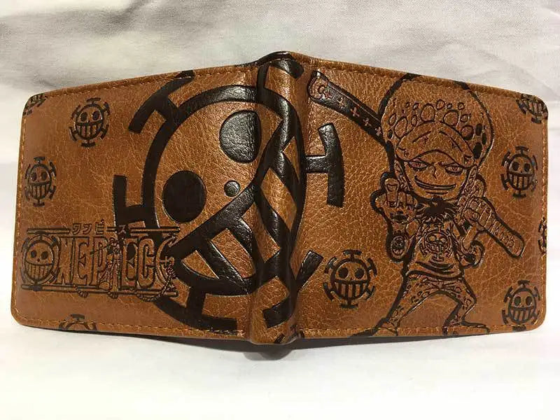 Anime One Piece Luffy & Zoro Embossed Short Wallet - Image 26