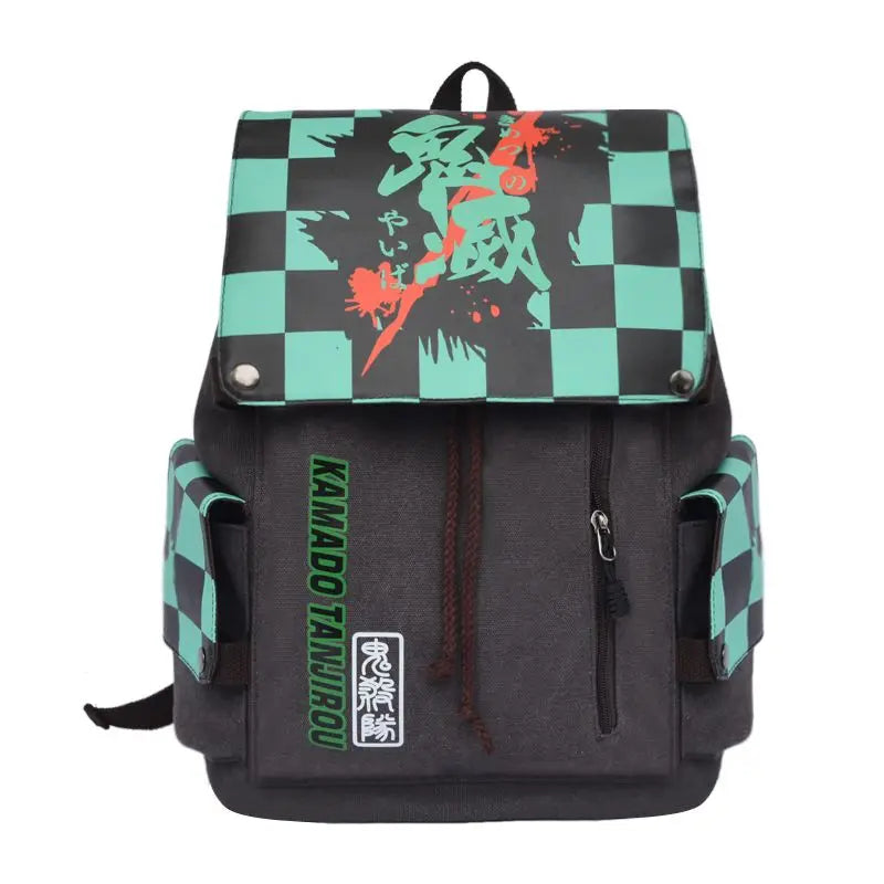 ONE PIECE & Naruto Anime Canvas Backpack - Image 10