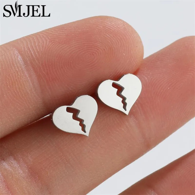 2024 Stainless Steel Geometric Stud Earrings - Image 20
