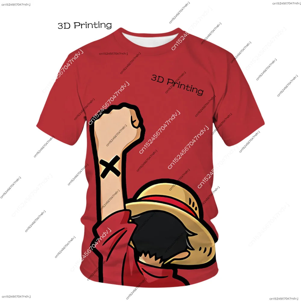 2025 One Piece Luffy Quick-Dry T-Shirt - Image 7
