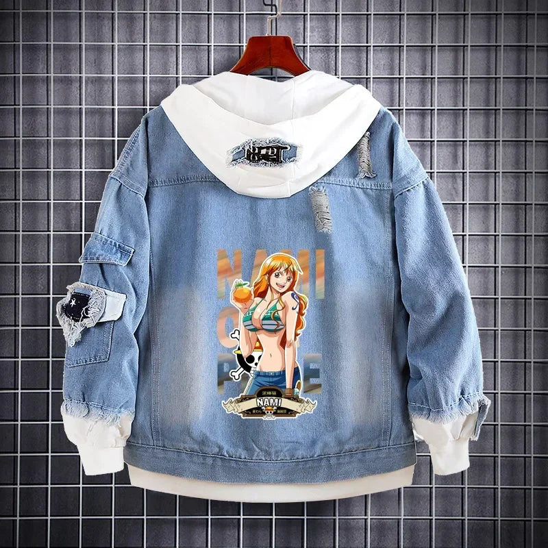 One Piece Anime Hooded Jacket - Image 9