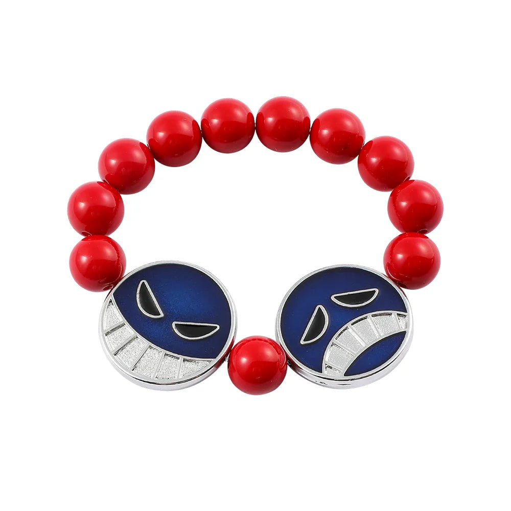 Ace Red Bead Bracelet & Necklace - Image 5