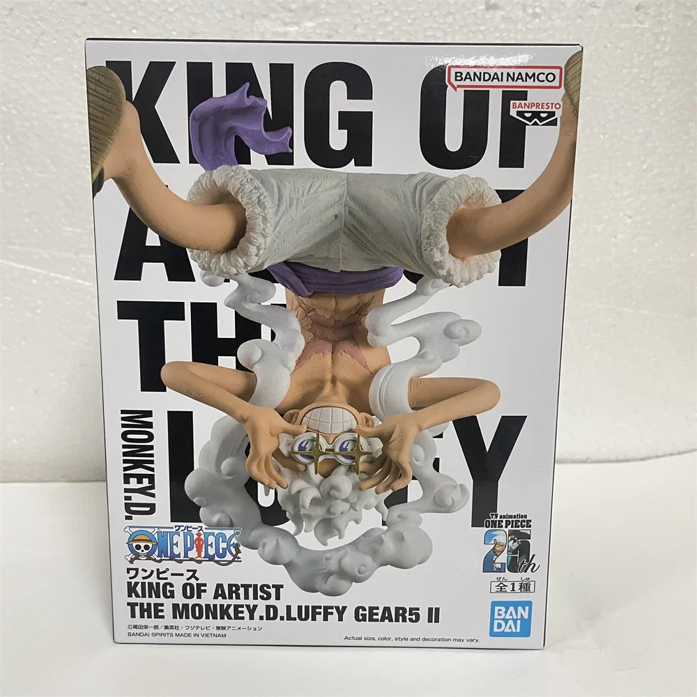 Bandai Original One Piece KOA Lucci & Luffy King of Artist Action Figurine - Image 5