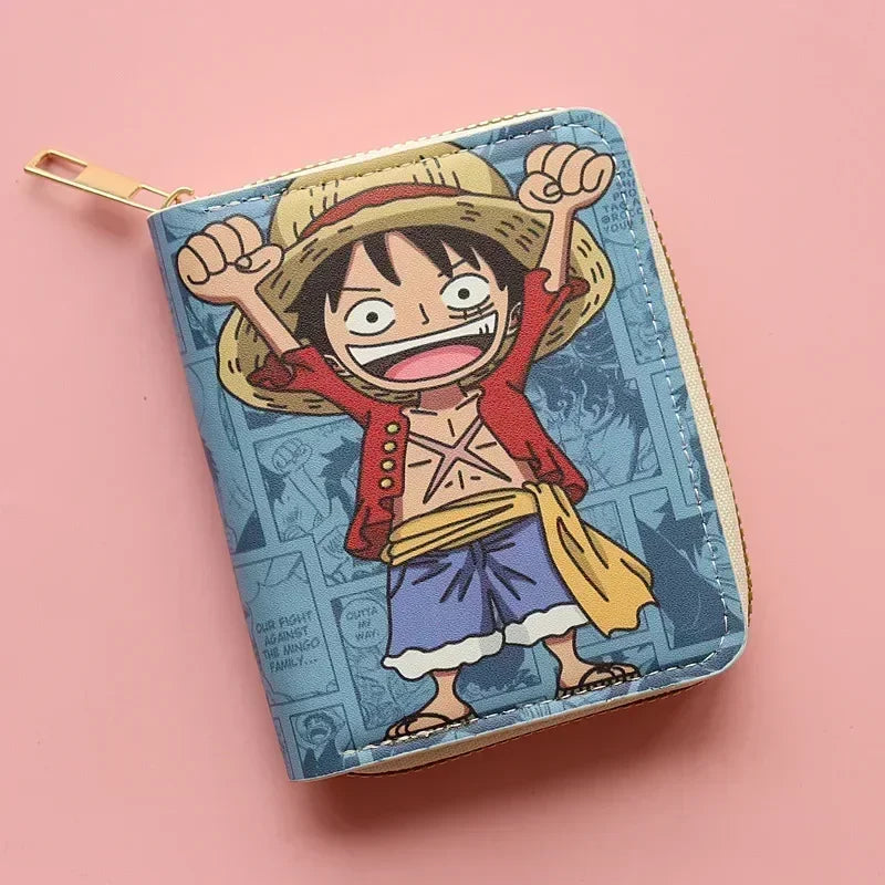 Anime One Piece Luffy Straw Hat Pirates Wallet - Image 9