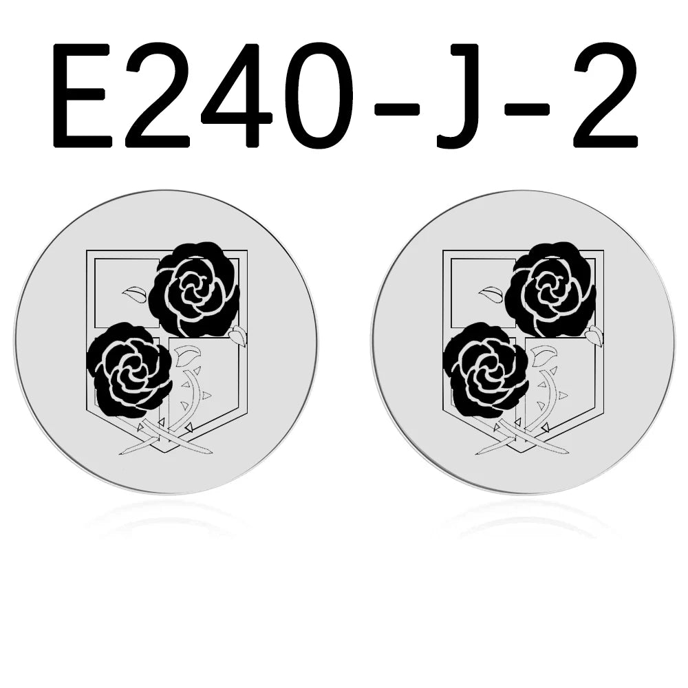 Attack on Titan Wings of Freedom Earrings - Image 10