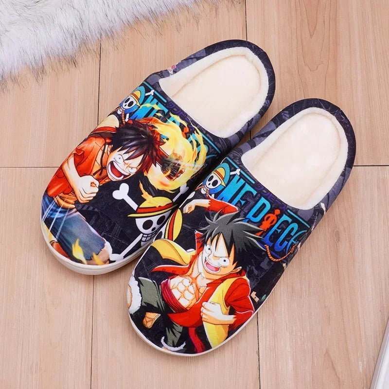 Japan Anime Plush Home Slippers - Image 9