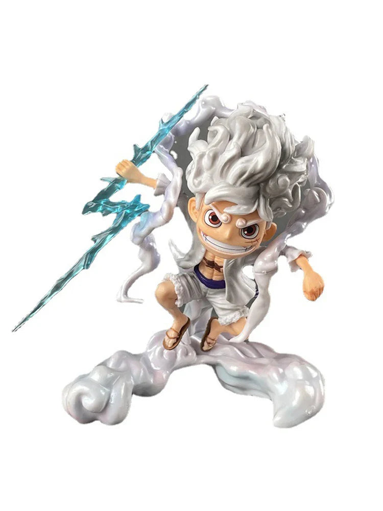 Luffy Gear 5 – Sun God Nika Q-Version Figure - Image 7