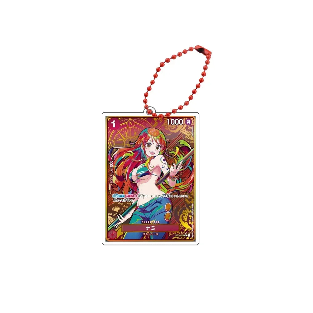 One Piece Anime Figure Cards & Acrylic Keychains - Image 6