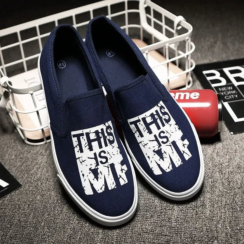Casual Vulcanize Canvas Shoes for Men
