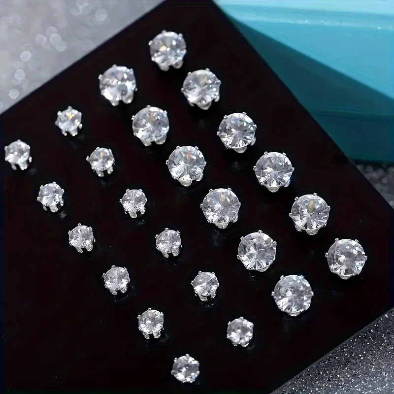 48-Piece Zircon Earring Set - Image 5