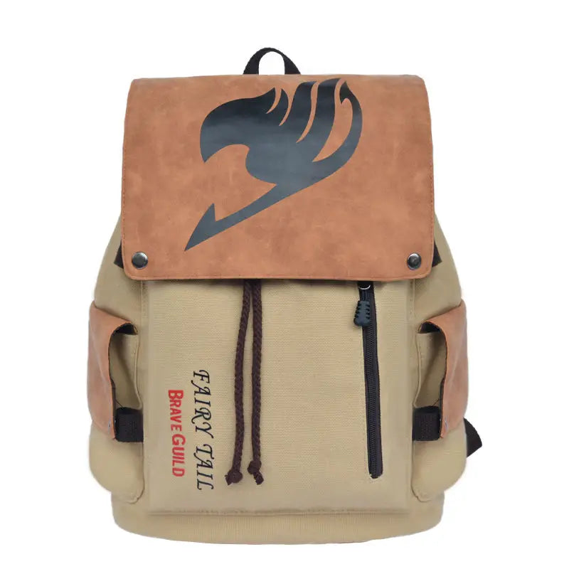 ONE PIECE & Naruto Anime Canvas Backpack - Image 4