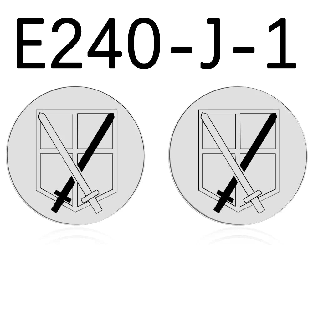 Attack on Titan Wings of Freedom Earrings - Image 9