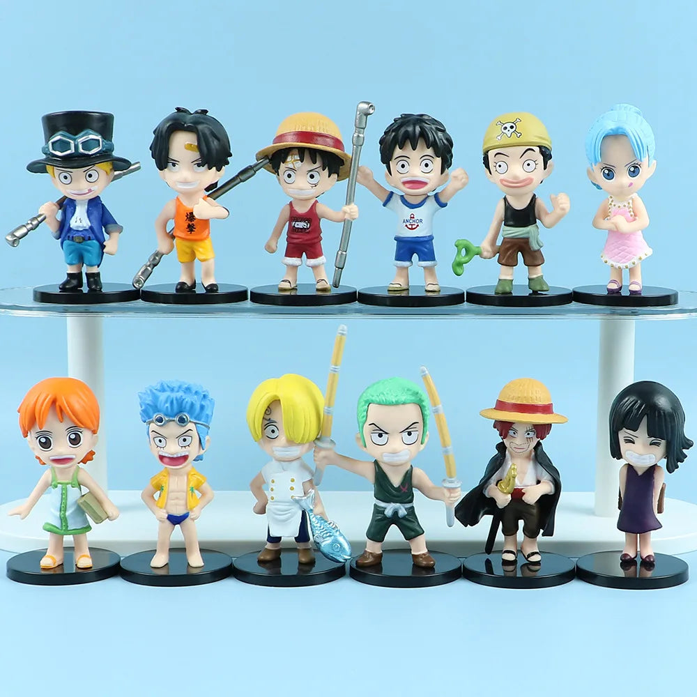 12Pcs/Set One Piece PVC Action Figures - Image 2